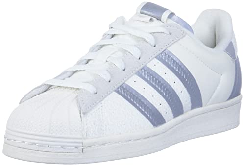 adidas Originals Superstar II Baskets unisexes pour adulte, Blanc argent m tallis , 45 1/3 EU