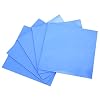 ViaGasaFamido Thermal Pad 5 Pcs 100x100x1.5mm Soft Silicone CPU Thermal Pad GPU Cooling Pad for Heatsink Heat Conduction