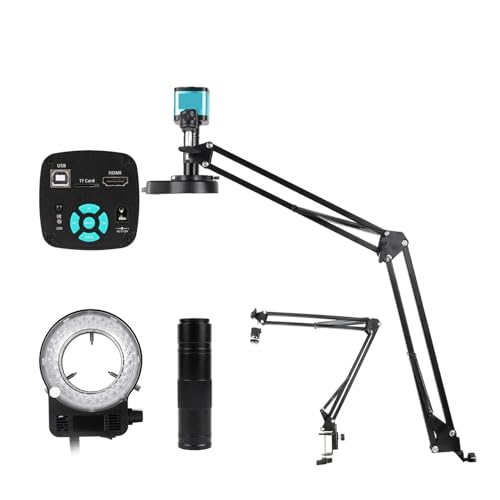 Microscopio de soldadura 4K con soporte plegable para reparar hardware sin fatiga visual 3