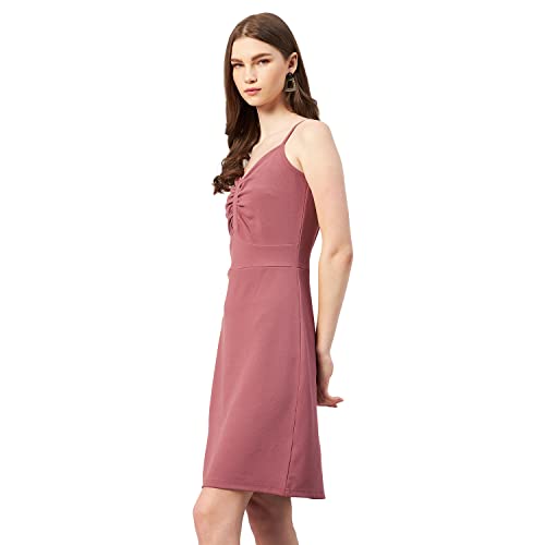 Image of Rare Women's Polyester A-Line Above The Knee Casual Dress