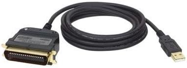 Tripp Lite Printer adapter. 6FT USB TO PARALLEL PRINTER ADAPTER IEEE 1284 USBA TO CENT36M PRNTCB. Type A Male USB, Centronics Male - 6ft