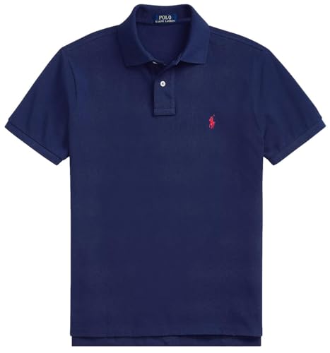 Image of POLO RALPH LAUREN Men's Custom Slim Fit Iconic Mesh Polo