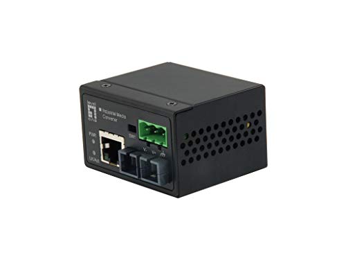 Levelone Iec-4001 Convertitore Multimediale Di Rete 100 Mbit/S Modalità Multipla Nero