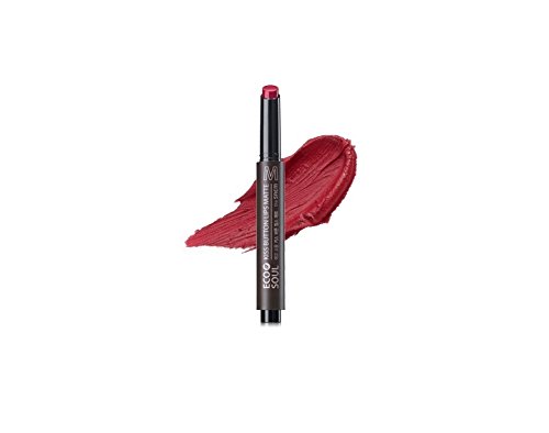 [the SAEM] ECO SOUL kiss button lips matte Red Warmer (M05)
