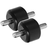 TOKIDNY 2 Stück Staubsauger Ersatzräder aus Kunststoff Ersatzteile mit Geräuscharm Schnellwechsel für Haushaltsgeräte und Bodenreinigung