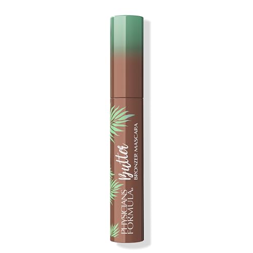 Physicians Formula Butter Bronzer Mascara, Brown Mascara with Keratin-Infused Formula and a Nourishing Butter Blend for Stronger Lashes, Volumizes and Lengthens, Bronze - Image 4