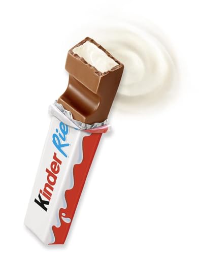 Kinder Riegel - 18 Einzelriegel, einzeln verpackte Schokoriegel, zartschmelzende Vollmilchschokolade mit Milchcremefüllung, ohne Farb- und Konservierungsstoffe – 378g 2