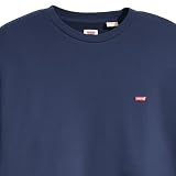 Levi's Big & Tall Original Housemark Crew Sweatshirt Mężczyźni, Blue, 3XL