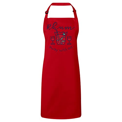 Tablier cuisine rhum humour pour vos soirées et barbecues