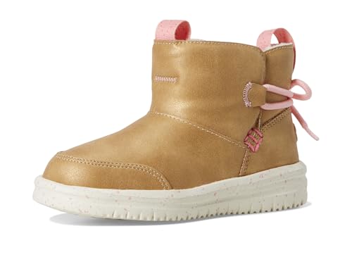 HEYDUDE Women, Camden Bow Boots Cozy (Toddler), Gold Sparkle, 8, Medium - image 7