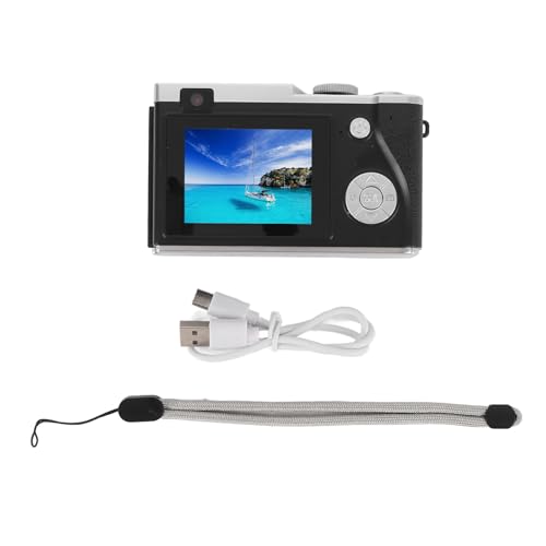 Cámara digital compacta portátil 4K con zoom 16X 32GB miniatura 5