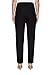 Alfred Dunner womens Allure Slimming Plus Size Short Stretch - Modern Fit Pants, Black, 18 US