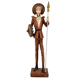 ✔ FIGURE LITTÉRAIRE EMBLÉMATIQUE – Représentation fidèle de Don Quichotte, héros intemporel de la littérature espagnole.