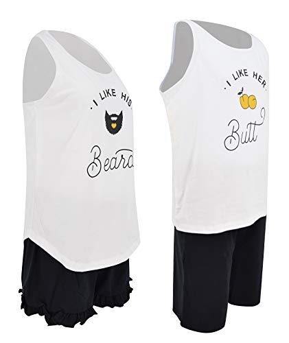 Unique Baby His and Hers Matching Valentine's Day Pajama Set4