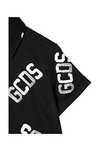 Luxury Fashion | Gcds Menino 022485110 Preto Algodão Camisa | Primavera-verão 20