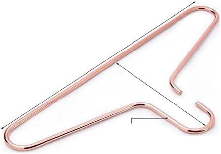 Coat Rack,Clothes Organizer， Clothes Hangers/Coat Hangers Electroplated Solid Clothes Drying Rack Multifunction Hangers Wedding Dress Towel Clothing Display Hangers (Color : Golden-1pc) (Color : Rose