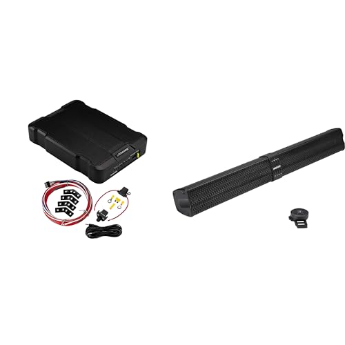 KICKER PowerBar KPB2 Barra de Sonido Bluetooth 34 pulg. con Subwoofer 12 pulg.
