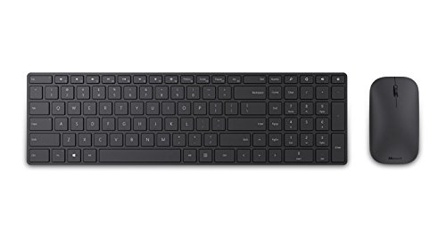 Microsoft Designer Bluetooth Desktop Bluetooth Italiano Negro - Teclado (Bluetooth, Oficina, Italiano, Inalámbrico, Universal, Estándar)