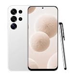 CostMvp S25Ultra 4G Smartphone Unlocked, Android 12.0 Mobile Phones 6.6'' HD+ Display, 4GB RAM 32GB ROM/256GB SD, 4G Dual SIM Dual Camera, Face ID+WiFi+BT+FM+GPS+OTG (White)