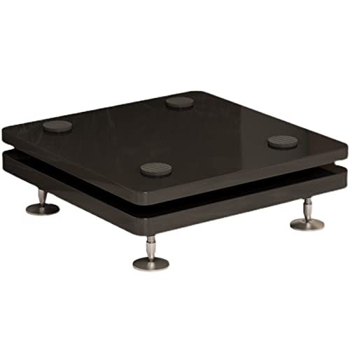 Support d'enceinte antichoc et coussinet audio pour salon et home cinéma moderne