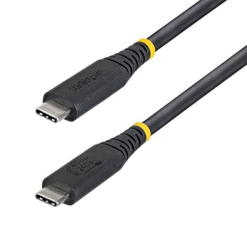 Cable USB4 para conectar monitores 4K a 240Hz y cargar portátiles