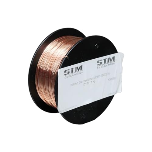 Schutzgas Schweißdraht Stahldraht SG2 0,8mm CO2 MAG D100 1Kg