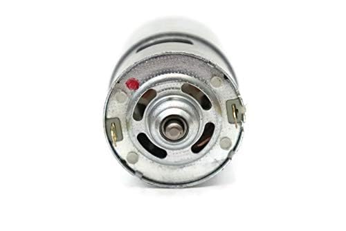 775 DC 12V-24V 7400-9000 RPM Motor Ball Bearing Large Torque High Power Low Noise DC Motor, Metal (2) 1