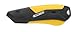 Craftec Retractable Utility Knife Box Cutter with Holster & Lanyard - The Ultimate Tool for Precise Cuts, 3 Blade Settings, Ergonomic Design, Left & Right Hand Friendly, Quick Blade Change (Yellow)