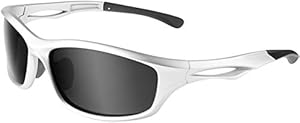 Balinco – Polarisierte Sport Sonnenbrille Damen & Herren UV400 – Moderne Sportbrille mit Federscharnier – Unisex Sonnenbrillen für Sport & Freizeit – Sunglasses 100% UVA/UVB Schutz – Diverse Farben