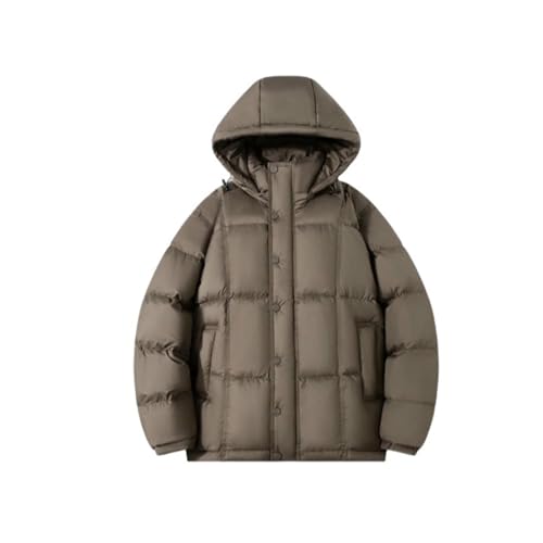 Doudoune polyvalente à capuche pour homme manteau chaud pour lutter contre le froid hivernal