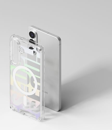 Image of Ringke Fusion Design Magnetic Compatible with Samsung Galaxy S26 Case Back Cover Hard Graphic Designed Back Soft Flexible TPU Bumper Scratch Resistant Natural Form - Seoul