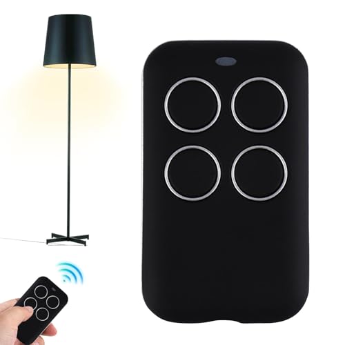 Mando a distancia para puerta de garaje con 4 botones, mando a distancia de 4 botones, abridor eléctrico de puerta de garaje, mando a distancia para puerta, abridor de puerta de garaje para herrajes