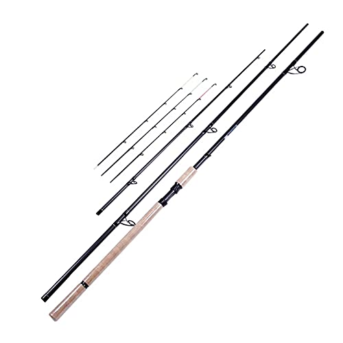 Tideliner - Tideliner 14 feet 4.2m Feeder Fishing Rod 3 Tips 3+3 up to 150g canbon Fiber Spinning carp Rod