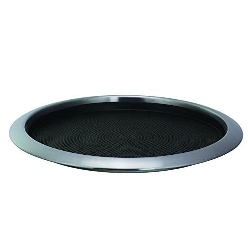 Service Ideas TR1412RI Tray with Removable Insert, 12" Round, Stainless