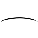 Trunk Spoiler Compatible with 2013-2016 Dodge Dart, Factory Style ABS Unpainted Black Trunk Boot Lip Spoiler Wing Deck Lid Available by IKON MOTORSPORTS, 2014 2015