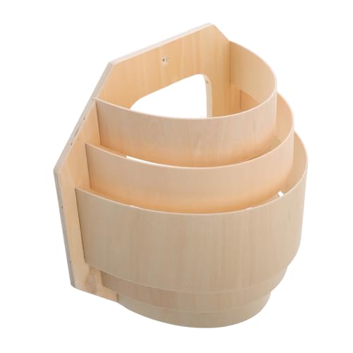 GLEAVI Paralume Per Lampada Da Sauna in Legno Di Tiglio, Effetto Luce Soffuso, Resistente Al Calore, Accessorio Protettivo Per Illuminazione Di Sauna Domestica