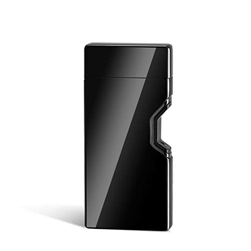 dibikou Electric Lighter Arc Lighter Windproof Flameless USB Rechargeable Lighter with USB Cable Portable for Candles Camping
