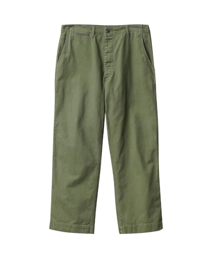 [WAIPER] �ČR 1940's U.S.ARMY M-41 HBT �R���o�b�g�g���E�U�[�yWP1055�z (JP, �����T�C�Y, 34, OD)