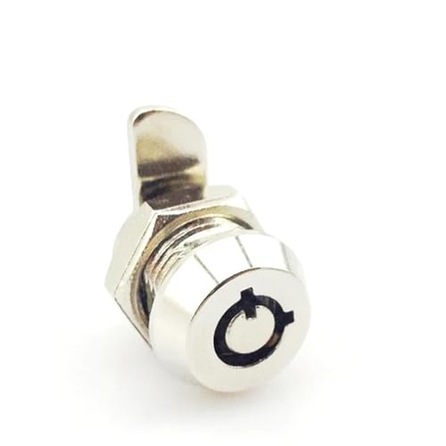 Cerradura tubular de leva mini para reparar cajas de luz y vitrinas 5
