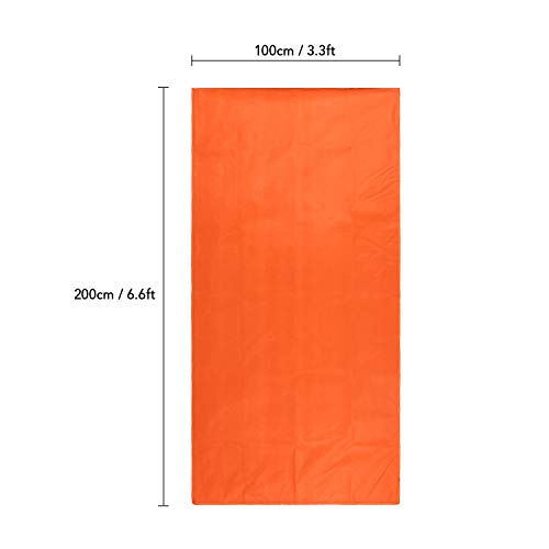 DECDEAL Saco de dormir portátil ao ar livre para acampamento à prova d'água Saco de dormir para sob