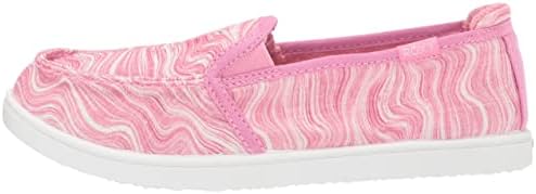 Roxy Girls Minnow Slip on Sneaker Shoe, Pink/White Exc, 13 Little Kid | Image 7