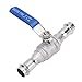 304 Stainless Steel Press Ball Valve 1/2 Inch DN15 High Pressure Dual Press Connection Industrial Ball Valve for Water Oil Steam Applications