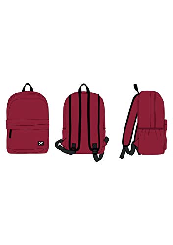Mochila Unissex Estampada Vermelho UNI
