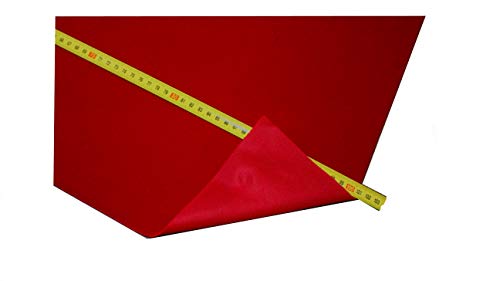 Retal granate de terciopelo fabricado en España, un metro cuadrado Cover