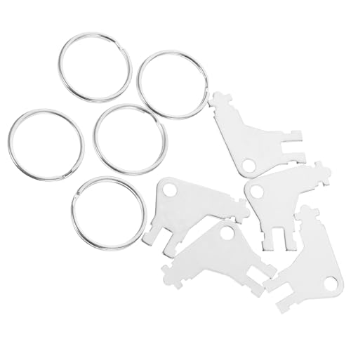 SOLUSTRE 5 Sets Toilet Paper Dispenser Key Paper Towel Keys Commercial Toilet Paper Dispenser Keys Compatible with Georgia Pacific 50504