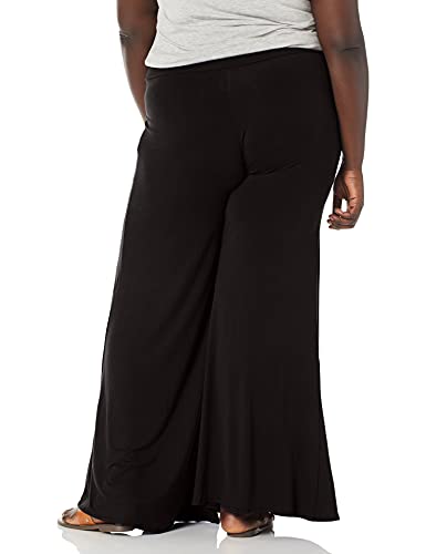 Star Vixen Women's Plus-Size Stretch Ity Knit Wide-Leg Palazzo Pant2
