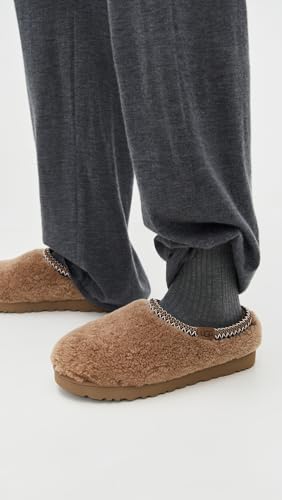 UGG Women's Tasman Maxi Curly Slipper, Chestnut, 6 - image 2