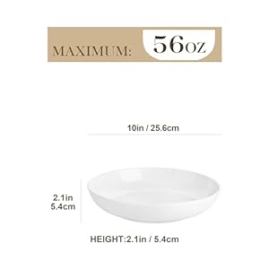 Malacasa10largepastabowls56ozwhitesaladbowlssoupbowlsporcelainservingbowlssetof4largekitchenbowlplatespastaplatesmicrowavedishwashersafeseriesregular Urban Country Home Decor Malacasa 10 large pasta bowls 56 oz white salad bowls soup bowls porcelain serving bowls set of 4 large kitchen bowl plates pasta plates microwave dishwasher safe series regular urban country home decor