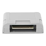 Toucher confortable : la carte mémoire N64 est fabriquée en ABS. Elle offre un toucher agréable et résiste à l'abrasion et aux rayures, préservant ainsi son état, même en cas de manipulation régulière pendant les jeux.