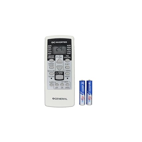 Image of Electronic Spices AC Remote | Compatible with O General AC (Model AC-113) with AAA Batteries